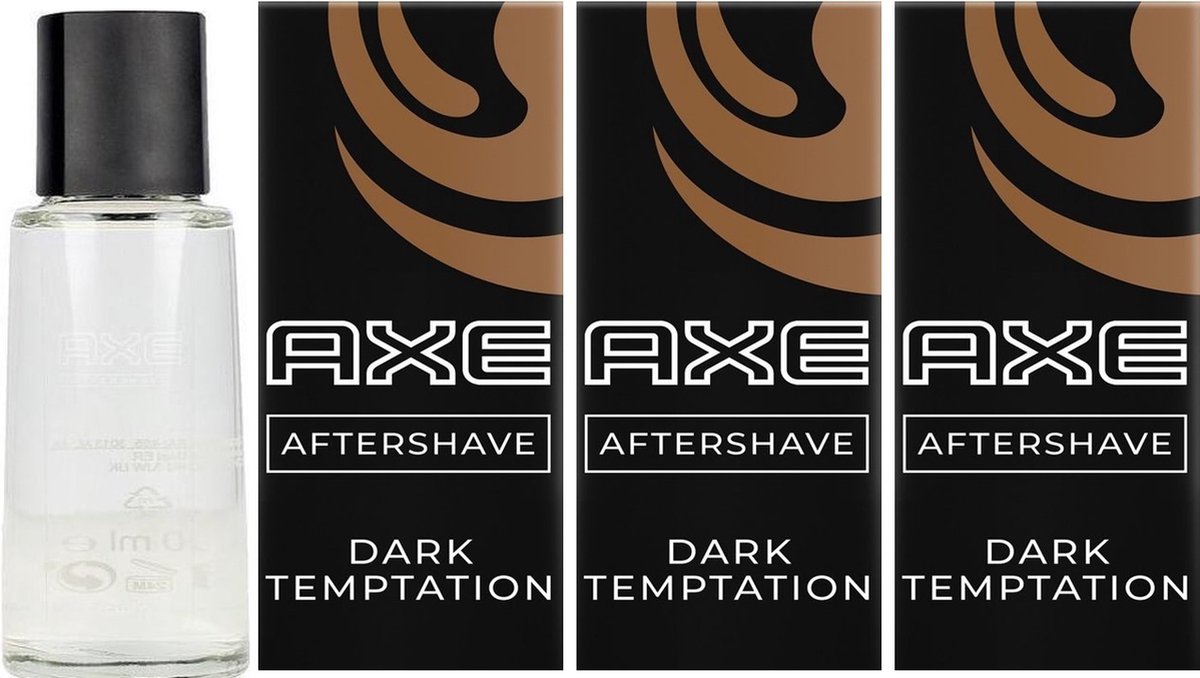 Axe Aftershave - Dark Temptation - 3 x 100 ml