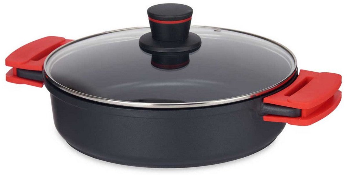 Kinvara Molten kookpan laag - zwart - Ø 28cm