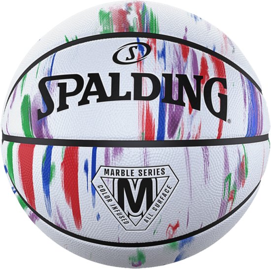Spalding Marble (Size 5) Basketbal Kinderen - Multicolor | Maat: 5