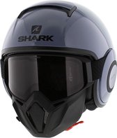 Shark Helm Street Drak glans nardo grijs XS - Motorhelm / Scooterhelm