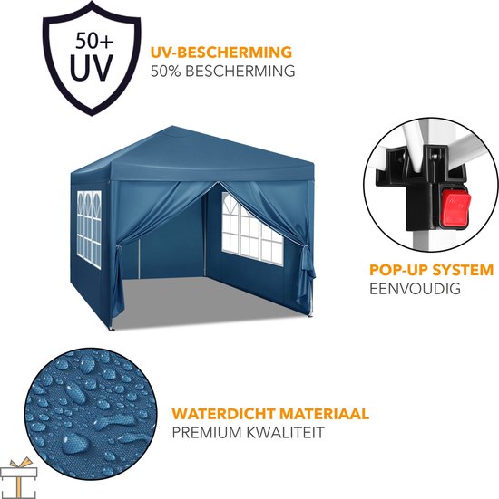 Paviljoen Opvouwbaar kopen? ✔️ Vergelijk Partytenten & bespaar