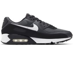Nike Air Max 90 Heren Sneakers - Iron Grey/White-Dk Smoke Grey-Black - Maat 46