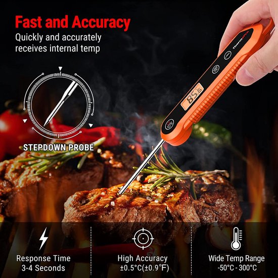 Thermomètre à gril, thermomètre à viande, thermomètre de cuisine