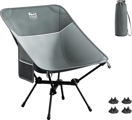 Chaise de camping pliable légère, capacité de 120 kg, chaises de