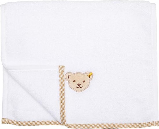 Unisex baby knuffelzachte teddybeer hoofd handdoek
