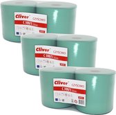 Cliver - Duurzame, ecologische doek met goede vloeistofabsorptie / 6 rollen