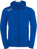 Kempa Player Hood Jacket Royal-Wit Maat L