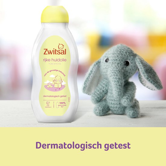 Zwitsal Baby Avocado Rijke Huidolie - 6 x 200 ml - Voordeelverpakking van Zwitsal — afbeelding 4