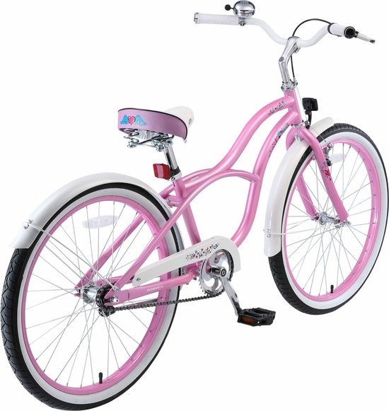 Bikestar kinderfiets Cruiser 24 inch - voor kinderen vanaf 10 jaar - roze van Bikestar — afbeelding 3
