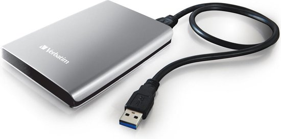 Verbatim Disque dur portable USB Store 'n' Go 3.0, 2 To, Argenté