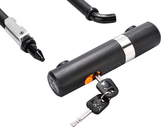 AXA Newton Mini Pro incl kabel Beugelslot - ART 2 Slot voor Fietsen - 14 cm - Zwart van AXA — afbeelding 3
