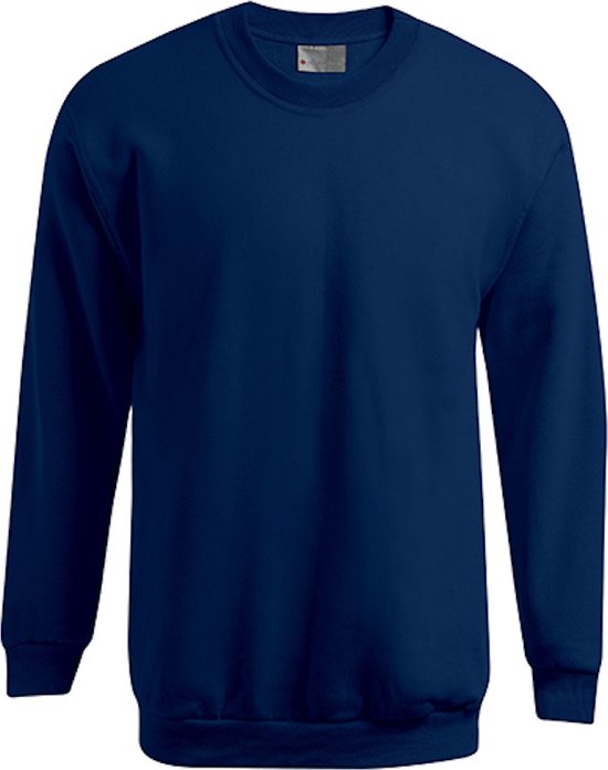 Men's Sweater 'New 100' met ronde hals Navy - 5XL