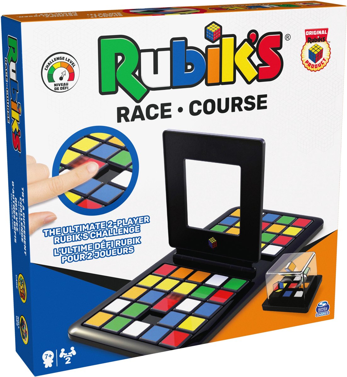 Rubik's Cube Race - Twee-speler confrontatiespel met strategische puzzels