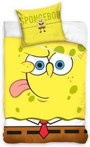 Spongebob Squarepants Housse de couette Spongebob - Simple - 140x200 cm - Jaune
