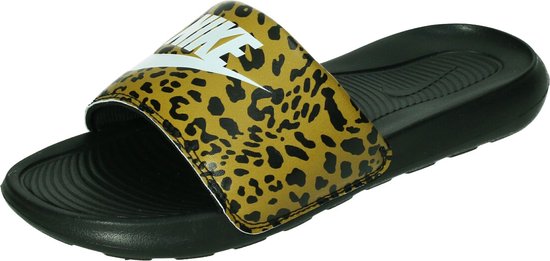 Slippers Nike - Taille 39 - Femme - noir - marron