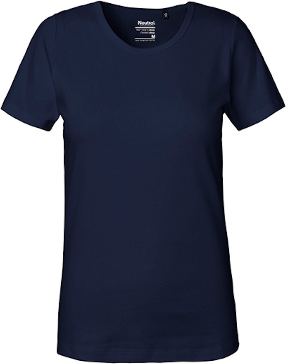 Neutral Ladies´ Interlock T-Shirt NE81029 - Navy - XL