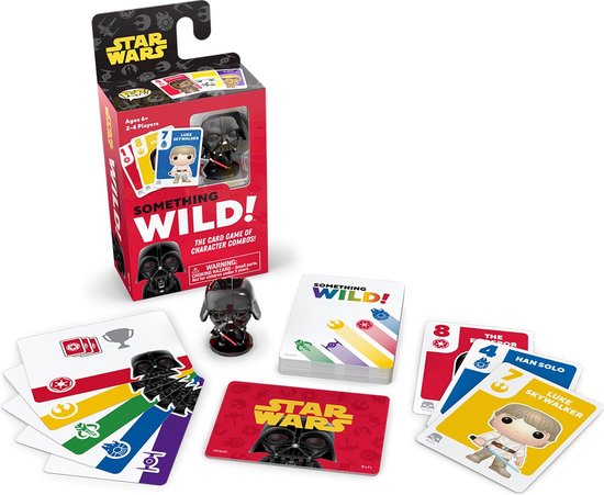 Thumbnail van een extra afbeelding van het spel Funko Games Something Wild! Card Game: Star Wars Original Trilogy - Darth Vader