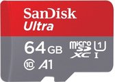 SanDisk 64 GB Micro SD Ultra 120 MB/s UHS-I A1 Class 10