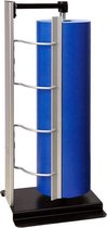 Porte-rouleau de papier Modèle debout Série 200 Alu - Largeur de rouleau de comptoir 40 cm - longueur m - Largeur de rouleau de comptoir 40 cm - Couteau lisse pour papier - - MTok-St-2405