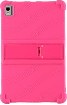 Heavy Duty Case - Geschikt voor Nokia T21 Hoesje - Roze