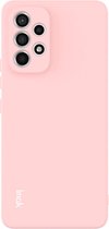 IMAK Slim-Fit TPU Back Cover - Geschikt voor Samsung Galaxy A53 Hoesje - Pink