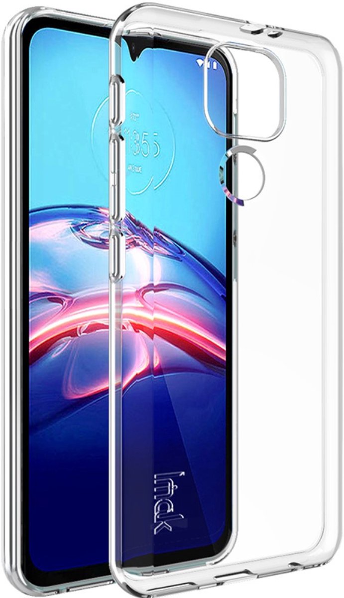 Hoesje - Geschikt voor Motorola Moto G9 Play Hoesje - TPU Back Cover - Transparant