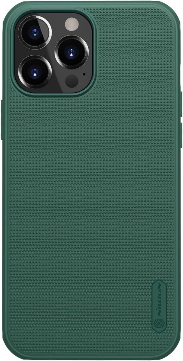 Telefoonhoesje geschikt voor iPhone 13 Pro - Super Frosted Shield Pro - Back Cover - Groen