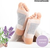 Detox-Patches voor Voeten Lavender InnovaGoods 10 Stuks