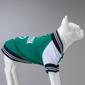 Lindo Dogs - Hondenjas - Hondenkleding - Honden sweatshirt - Boston - Groen - Maat 2