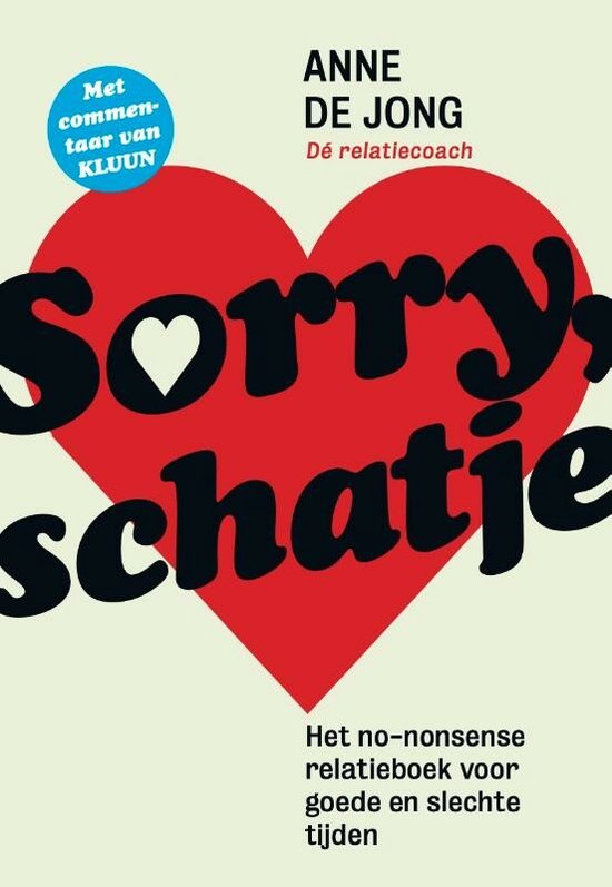 Boek: Sorry, schatje, geschreven door Anne de Jong