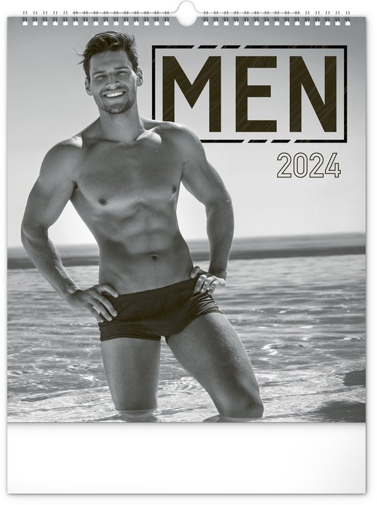 Calendrier 2024 Sexy homme nu