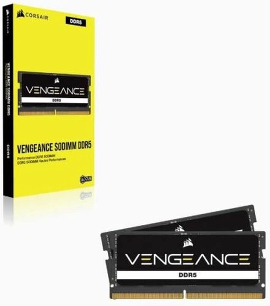 Mémoire PC CORSAIR Vengeance SO-DIMM 32 Go DDR5 4800 MHz CL