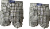 Embrator mannen Boxershorts 2-stuks geruit maat 3XL