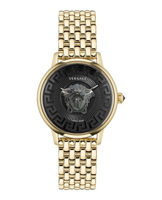 Versace Medusa Alchemy VE6F00523 Horloge - Staal - Goudkleurig - Ø 38 mm