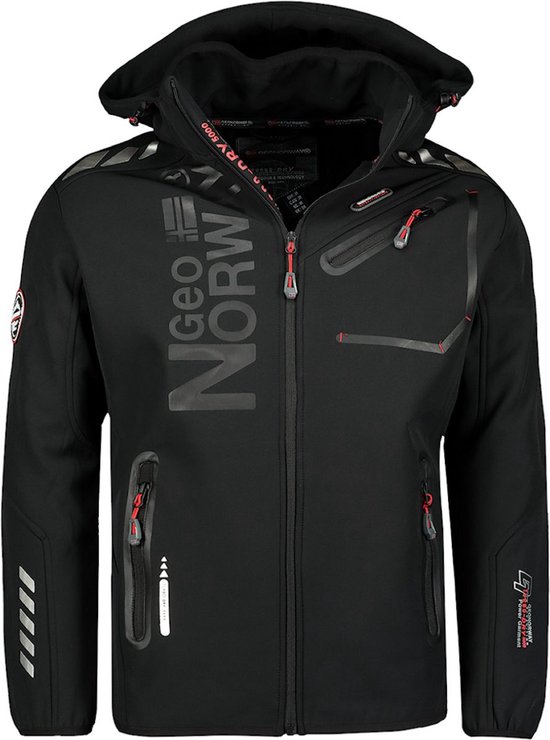 Geographical Norway Vantaa Men's Softshell Jacket, Outdoor Functional