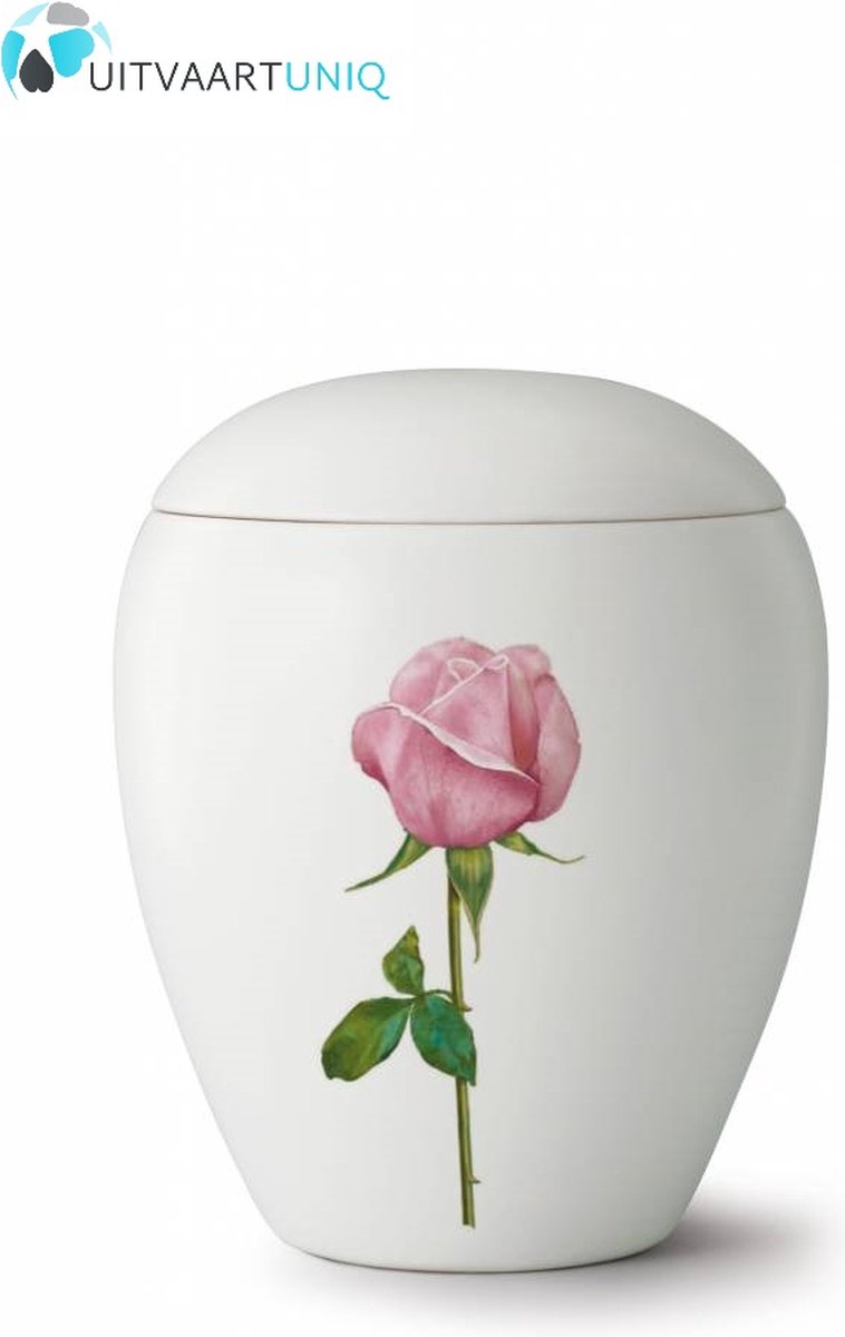Bianco roos urn - keramiek