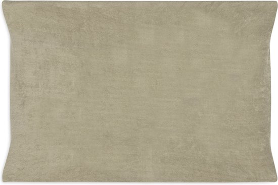 Jollein - Aankleedkussenhoes Badstof 50x70cm - Zachte Hoes Baby Aankleedkussen - Olive Green — afbeelding 2