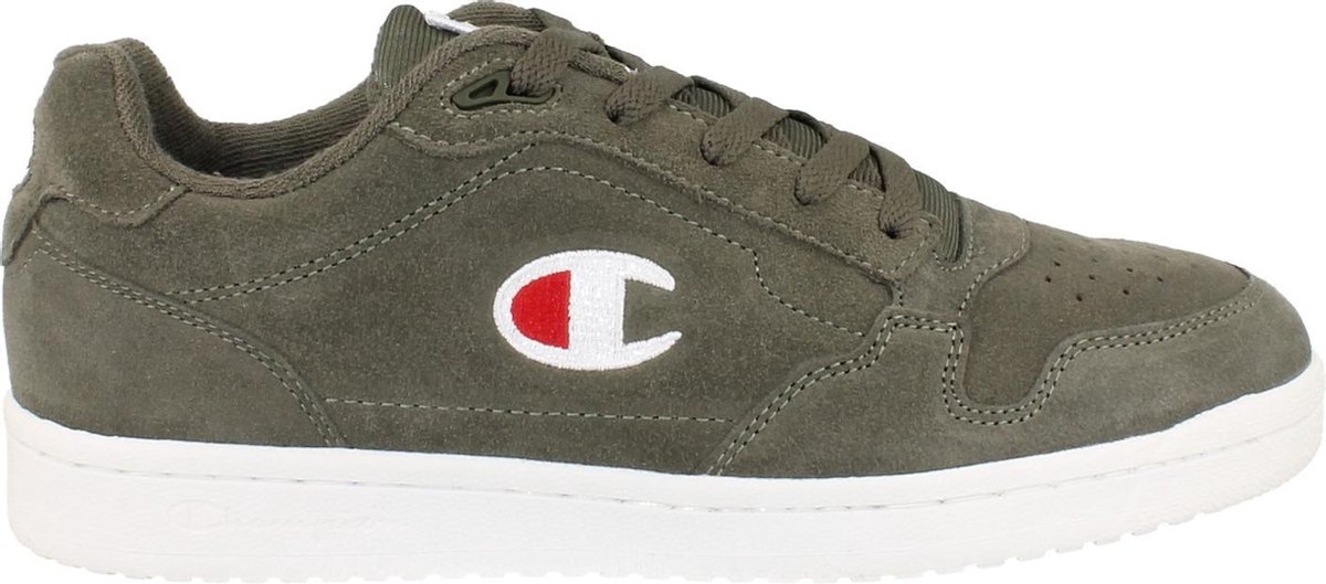 Champion Sneaker Laag Heren New York Olive Kaki | 41 - Schoenen.nl