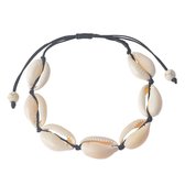 Juleeze Armband Dames JZBR0502Z  - Zwart Kunststof ArmbandjesSieraden Dames