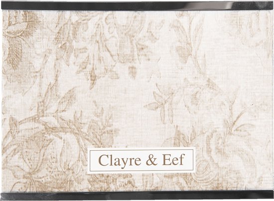 Clayre & Eef Fotolijst 18x13 cm Zilverkleurig Metaal Rechthoek Fotokader
