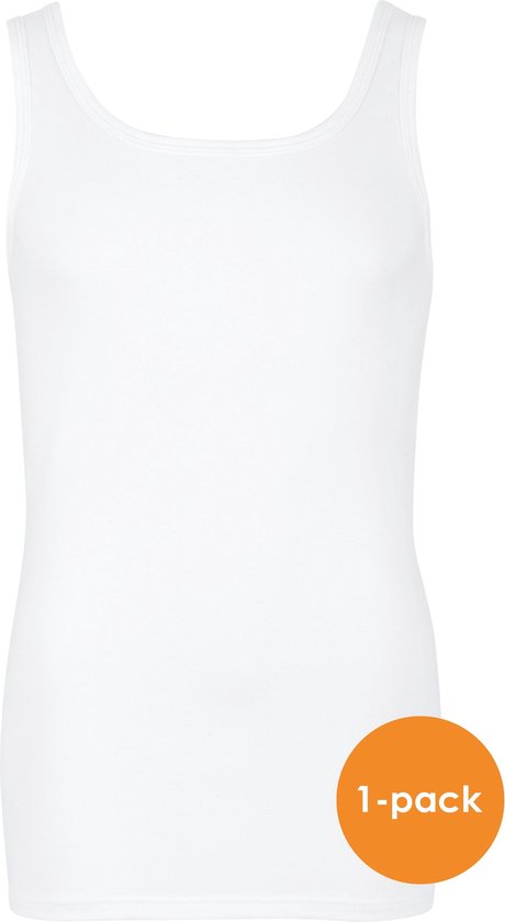 Sloggi Men Basic Vest (SH02) - wit -  Maat S