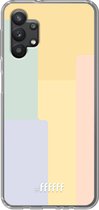 6F hoesje - geschikt voor Samsung Galaxy A32 5G -  Transparant TPU Case - Springtime Palette #ffffff