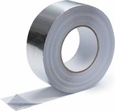 5cm x 50m Hittewerende tape aluminium glasvezel versterkt 120 °C