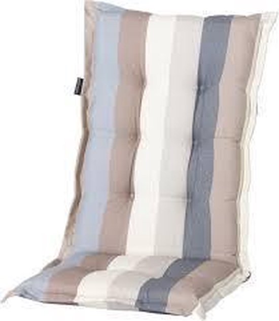 Madison Tuinstoelkussen hoge rug 50x120 cm Victoria taupe