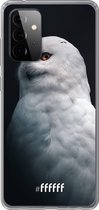 6F hoesje - geschikt voor Samsung Galaxy A72 -  Transparant TPU Case - Witte Uil #ffffff