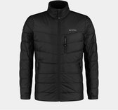Cortazu Mountain Mid-layer Jas Zip-in Zwart | Heren warm gevoerde outdoor jas