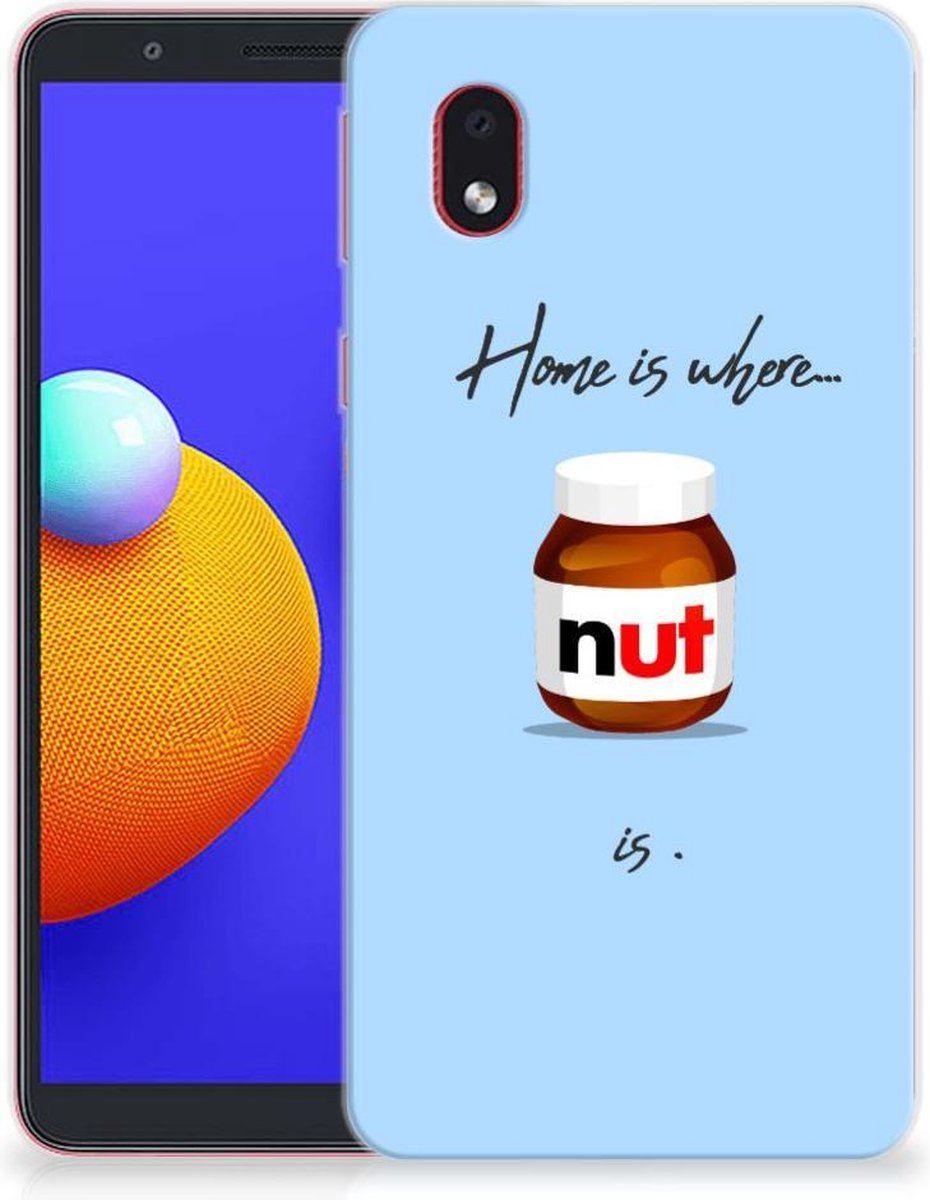 Samsung Galaxy A01 Core Siliconen Case Nut Home