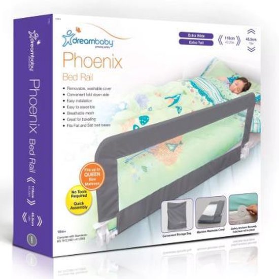 DREAMBABY PHOENIX BEDHEKJE | GRIJS | bol.com