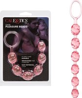 CalExotics - Swirl Pleasure Beads - Anal Toys Beads Roze