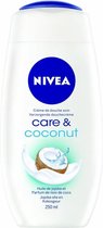 Nivea Douchecreme Care & Coconut 250 ml